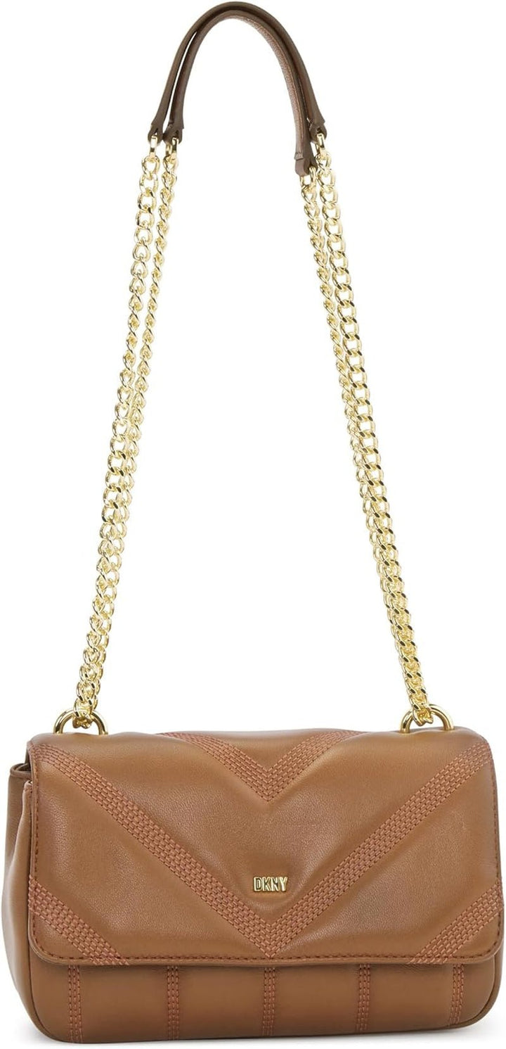 DKNY Flap sac de umăr Genti Femei Naty Shop Caju
