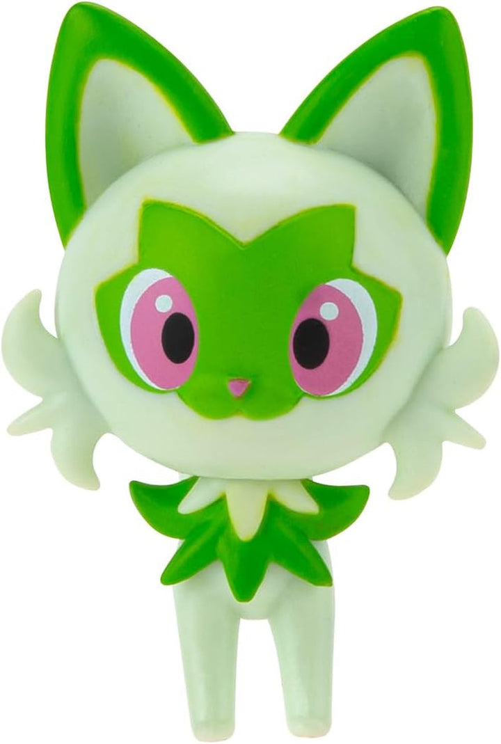 Pokémon PKW3402 - Battle Figure Multipack - pachet de 4 cu Pikachu, Croc, Kwaks, Felori, figuri detaliate oficiale, 5 cm fiecare Action figures Naty Shop