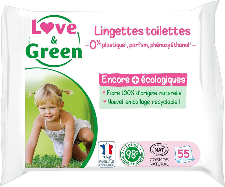 Șervețele de curățare Liniment, sănătoase și ecologice, certificate Cosmo Natural de ECOCERT și FSC, ambalaj reciclabil Servetele Umede Bebelusi Naty Shop 55 servetele Şervetele igiena fără parfum
