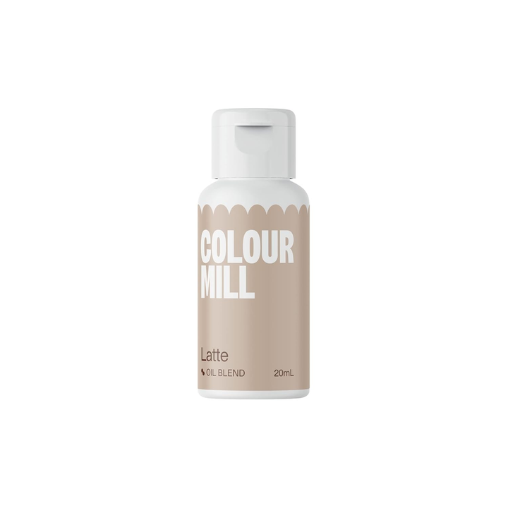 Colorant alimentar pe bază de ulei Oil Blend, 20 ml Naty Shop Latte 20 ml