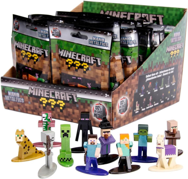 Simba-Dickie Minecraft NANOFIGURE BLIND Pack Action figures Naty Shop Pachet unic Pachet Minecraft