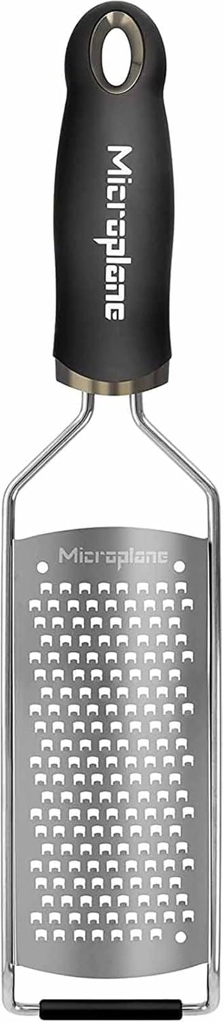 Răzătoare de bucătărie Microplane grosieră pentru brânză, morcov, ghimbir, nucă de cocos și hrean - Made in USA Naty Shop