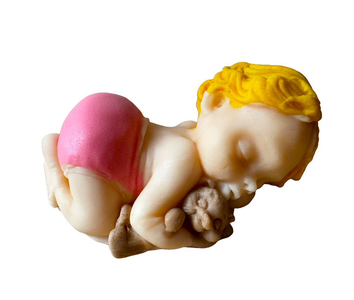 Decoratiune comestibila din zahar, Bebelus Decoratiuni din Pasta de Zahar Naty Shop