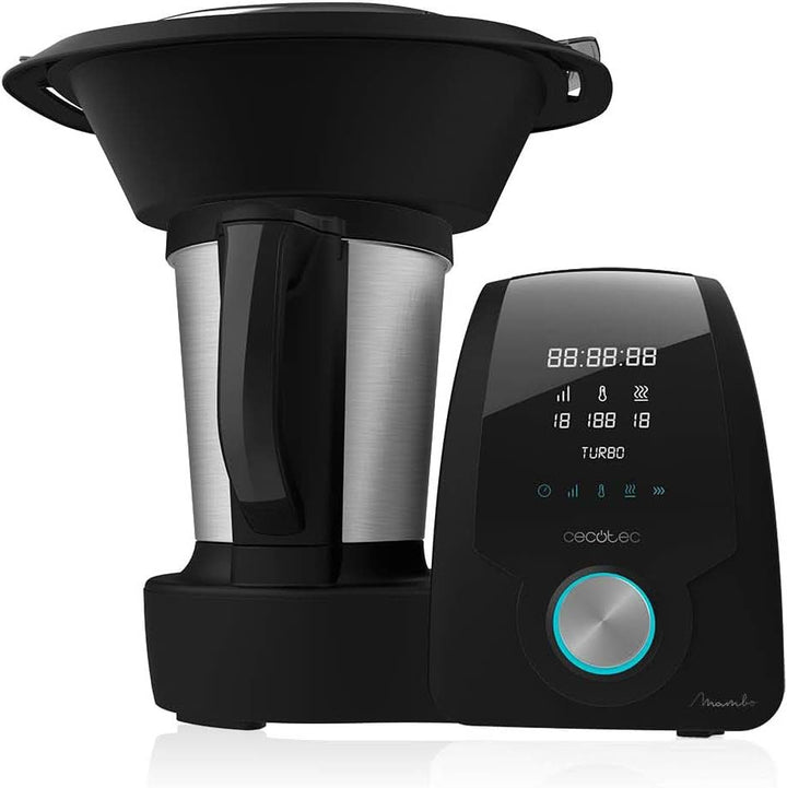 Cecotec Mambo 6090 Multifunktions-Küchenmaschine, 1700 W, 23 Funktionen, Krug Mit Fassungsvermögen 3,3 L, 3 Teller Gleichzeitig, 10 Geschwindigkeitsstufen, Timer Roboti si Mixere Bucatarie Naty Shop