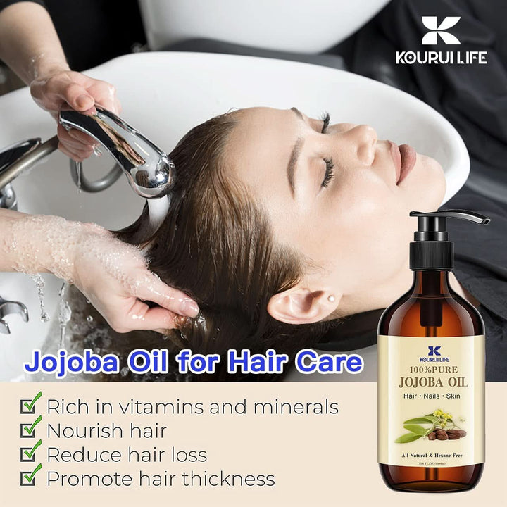 Ulei de jojoba organic 1 litru, 100% pur Cosmetice si Infrumusetare Naty Shop
