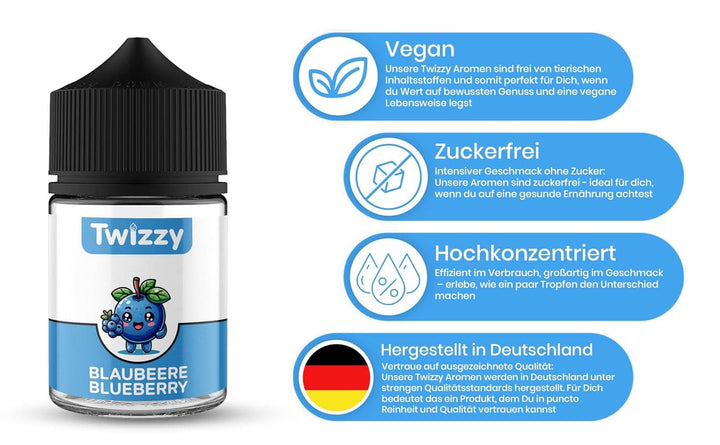 Twizzy Afine, Food Flavouring -60 ml - Aromă intensă - Ideală pentru coacere Arome Naty Shop