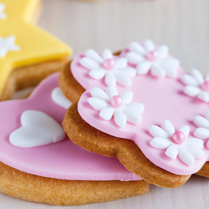 Funcakes Mix Für Kekse: Einfach Zu Verwendende, Knusprige Und Knusprige Kekse, Perfekt Zum Dekorieren Mit Fondant- Oder Royal Icing, Auch Als Tortenkruste Geeignet, Halal., 1 Kg Amestec pentru copt si gatit Naty Shop