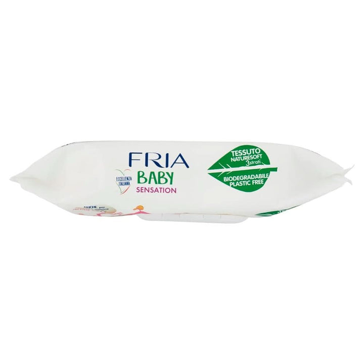 Servetele Fria Baby Sensation, cu unt de shea cu efect de calmare a pielii, testate dermatologic, pachet maxi economie cu 840 de servetele Servetele Umede Bebelusi Naty Shop