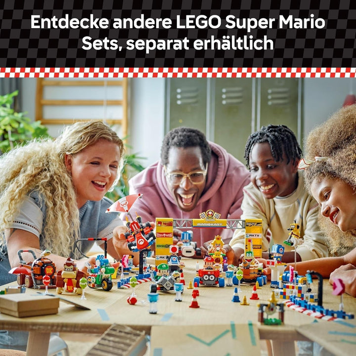 LEGO Mario Kart - Baby Mario Vs. Baby Luigi, figuri Nintendo de colecționat, 2 vitezomani de jucărie construibile, cadou pentru băieți, fete și gameri cu vârsta peste 8 ani, jucărie de aventură 72034 Seturi de constructie Besuche den LEGO-Store
