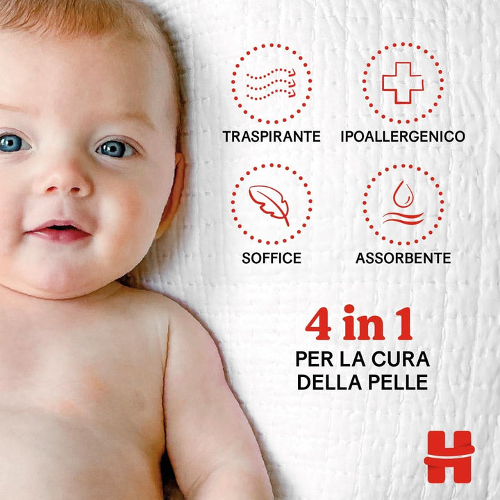 Scutece Huggies Extra Care, mărimea 3 (4-9 kg), 2 pachete de 40 de scutece Mama si Copilul Naty Shop