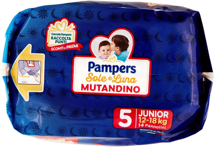 PAMPERS Sole & Luna Junior Neoprenanzug, 14 Stück Naty Shop