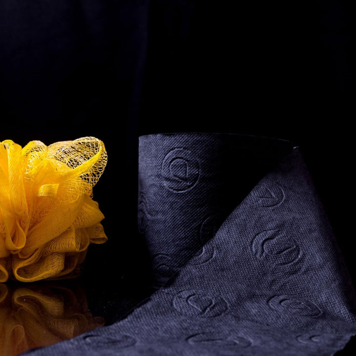 Hârtie igienică Renova Black Label de culoare neagră ( 6 role )