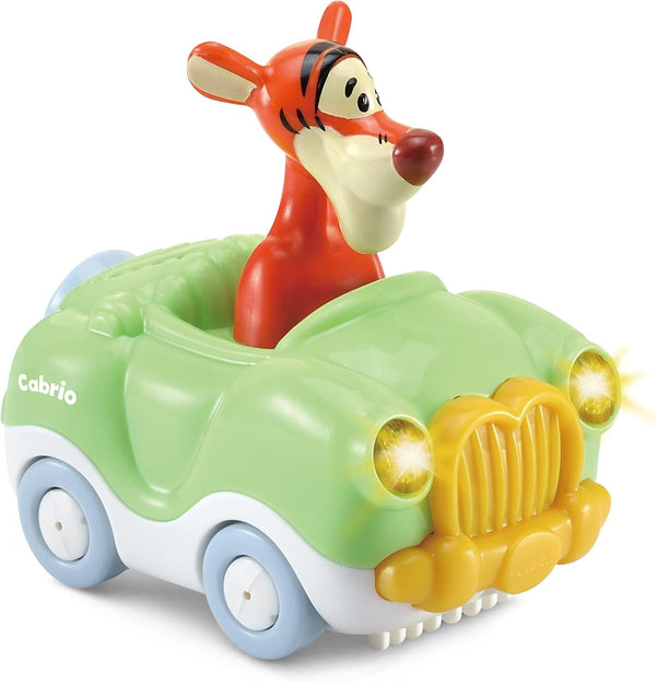 Vtech TUT TUT Baby Flitzer - Mașina decapotabilă a lui Tigger - Mașină de jucărie cu muzică, propoziții și sunete interesante - Pentru copii cu vârsta cuprinsă între 1-5 ani Jucarii Bebe Naty Shop Titlu implicit