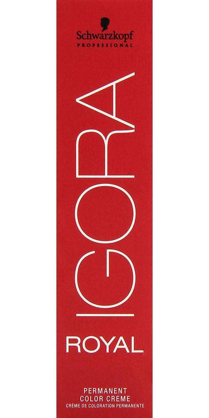 Schwarzkopf IGORA Royal Premium Hair Colour 4-0 maro mediu, 1 pachet (1 x 60 g) Vopsea pentru par Naty Shop