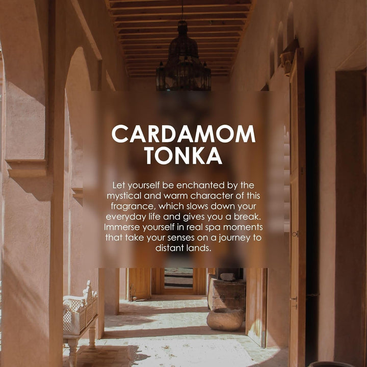 Jean & Len Scent Experience Cardamom & Tonka, Apă de toaletă cu aromă de Cardamom și Tonka, Mini parfum practic, Ideal pentru călătorii, Sticlă de înaltă calitate, 10 ml