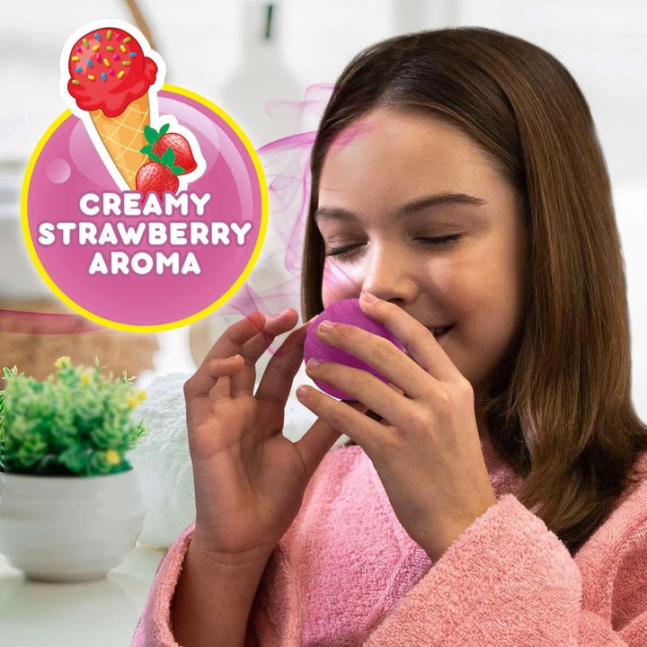 INKEE SURPRISE - Bombe de baie Peppa Pig pentru copii cu jucarie surpriza Peppa Pig pentru cada - aditiv pentru baie pentru copii Mama si Copilul Naty Shop