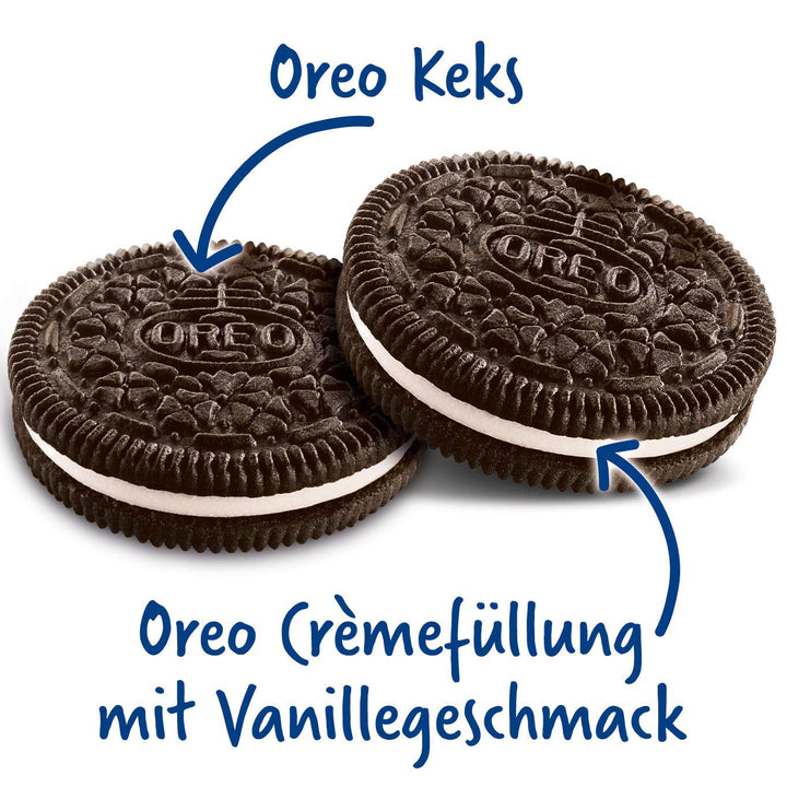 OREO Original – Fursecuri crocante cu cacao și umplutură delicioasă de cremă cu aromă de vanilie – 20 x 66g