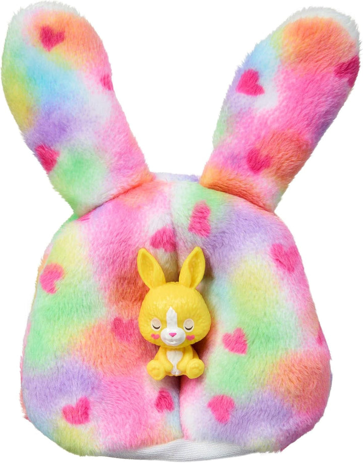 Barbie Cutie Reveal Doll și accesorii, costum de pluș Batik Bunny și 10 surprize cu schimbare de culoare, seria Color Dream, HRK38 Papusi Naty Shop