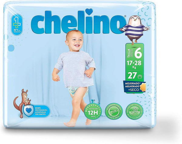 Scutece Lindas Fashion and Love XL, marimea. 6 (17-28 kg), 27 buc Mama si Copilul Naty Shop