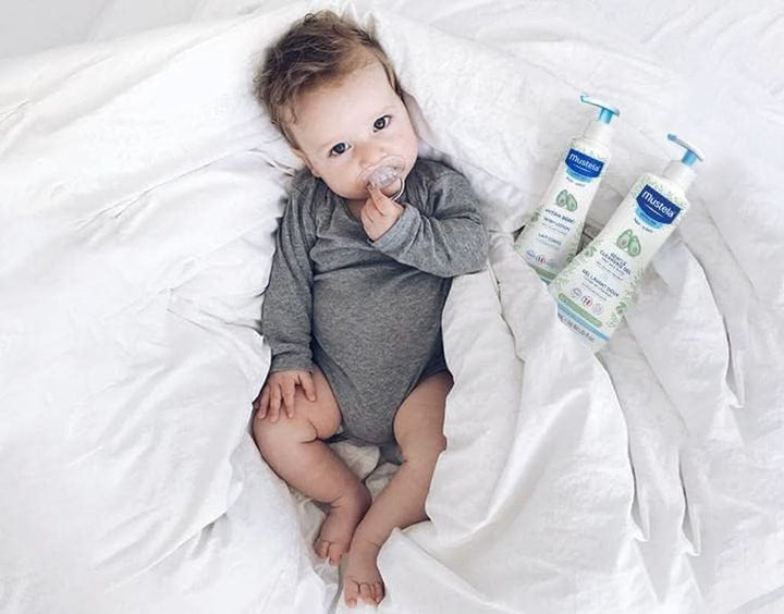 Mustela, Gel de curățare delicat, 500 ml Mama si Copilul Naty Shop