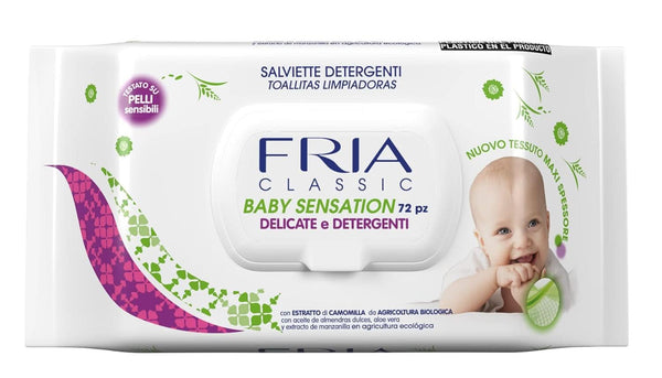 Classic Baby Sensation cu capac 72-60 g Servetele Umede Bebelusi Naty Shop