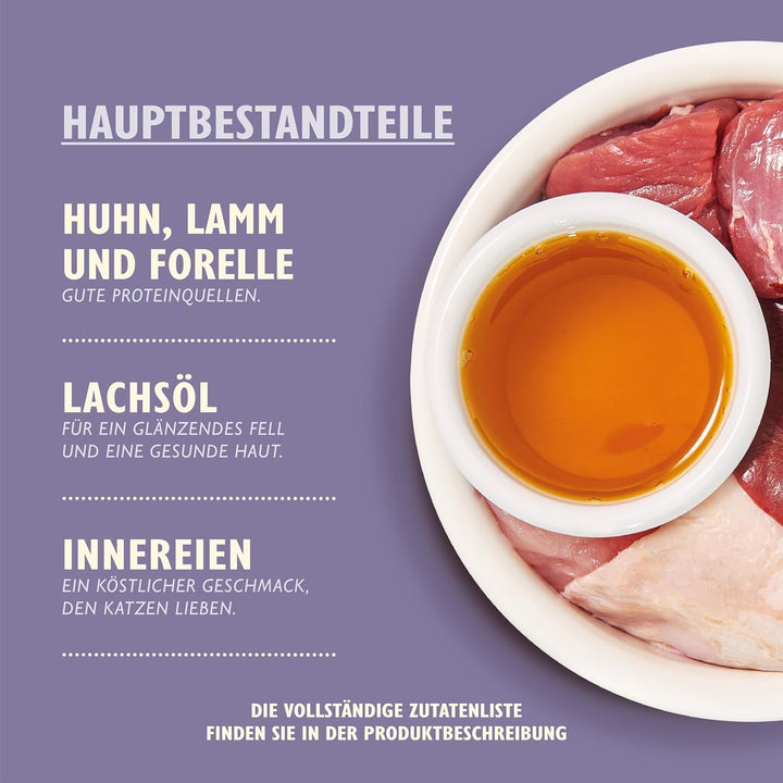 Lily'S Kitchen Hrană umedă pentru pisici adulte Bowl Chicken Pâté Grain Free Recipe 19 X 85G