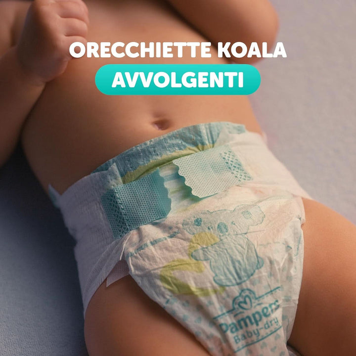 Pampers Baby Dry Junior mărimea 5 (11-25 kg), 192 scutece Mama si Copilul Naty Shop
