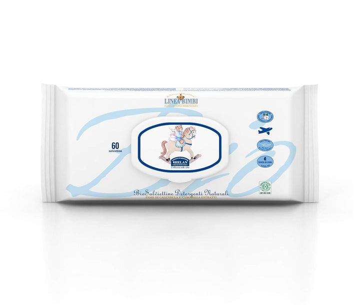 Linea Bimbi, șervețele pentru copii de curățare bio Servetele Umede Bebelusi Naty Shop