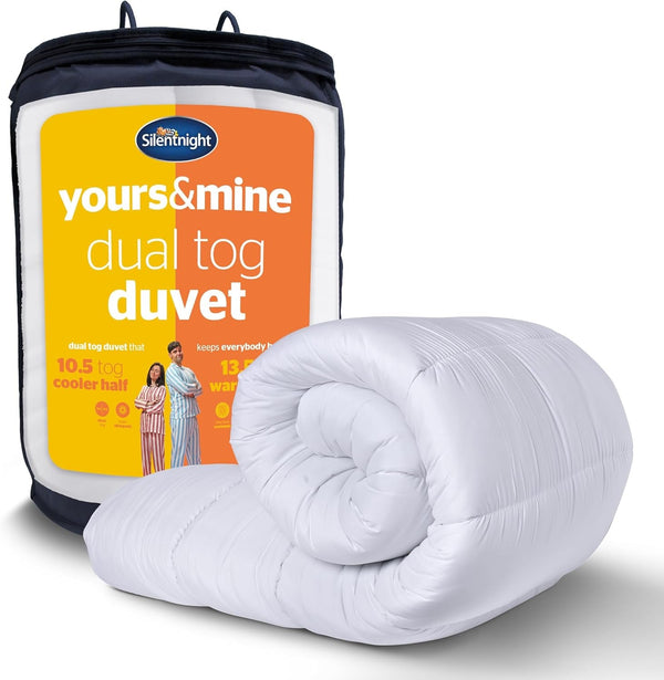 Silentnight Mine - Plapumă 13.5 Tog, pentru pat king size, 200 X 200 Cm, culoare alb Plapumi si pilote Naty Shop 200 X 200 Unic