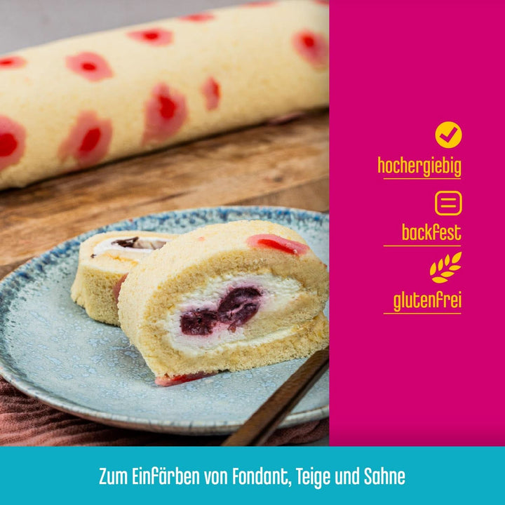 DECOCINO Colour Paste, 20 grame, ideal pentru colorarea prăjiturilor, fondantului și cremelor - fără azot și fără gluten Coloranti Alimentari Naty Shop
