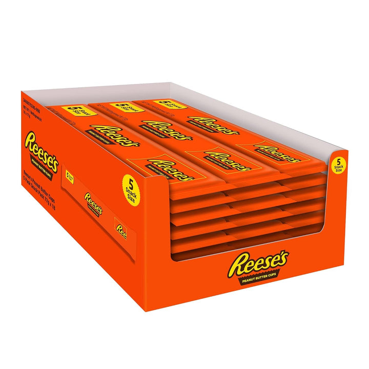 Bucăți, pachet de 7 (7 x 185g) – Gustarea cultă din SUA, unt de arahide cremos într-o coajă delicioasă și crocantă, fără coloranți sau arome artificiale