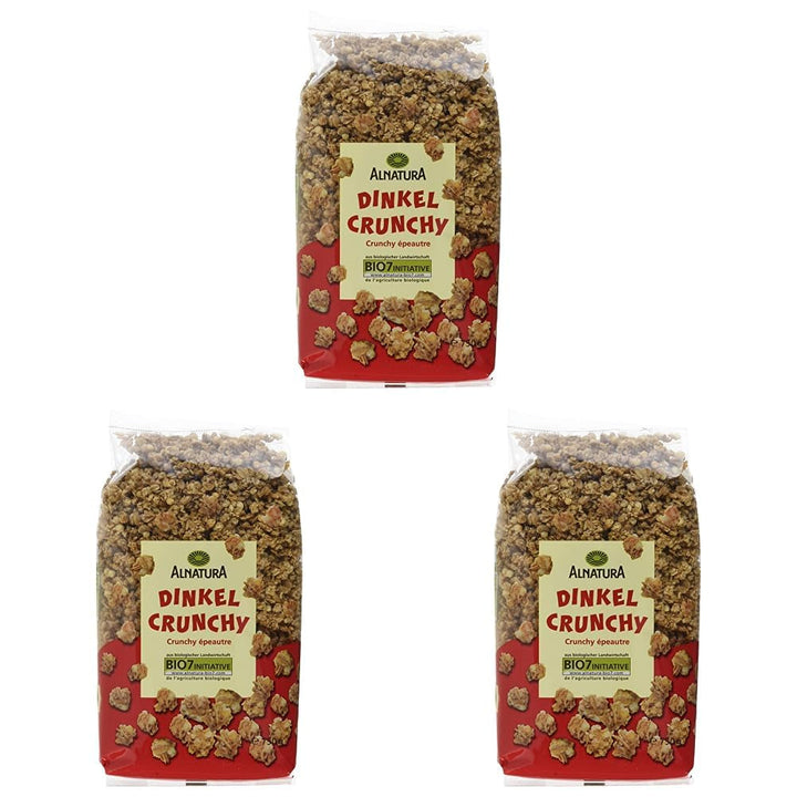 Bio Dinkel-Crunchy, 3Er Pack (3 X 750 G) Cereale Naty Shop 750 G (3Er Pack) 1