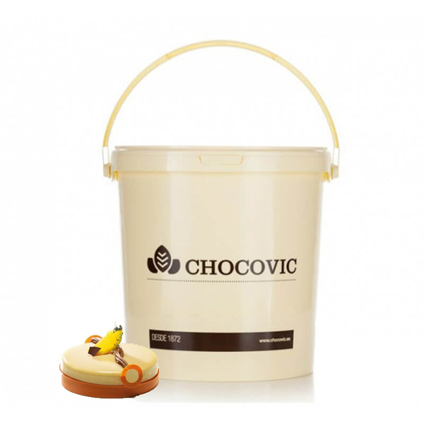 Barry Callebaut Chocovic Made, glazura ciocolata Alba Materii Prime Profesionale Nati Shop