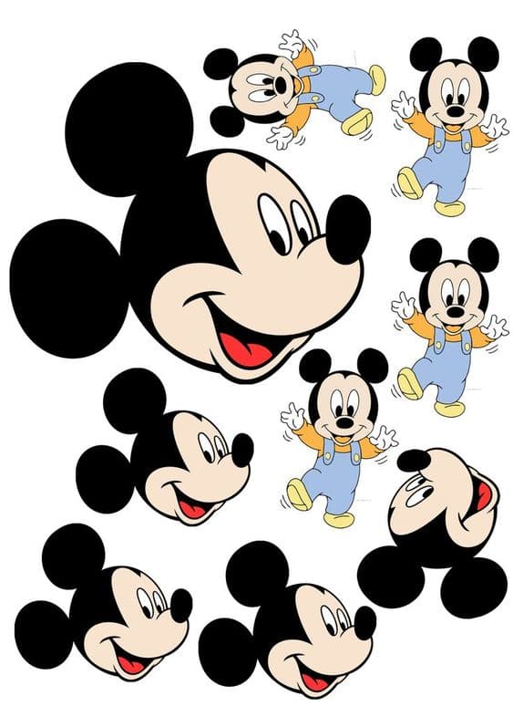 Imagine comestibila, Icing, topper - Mickey Mouse Imagini comestibile Nati Shop