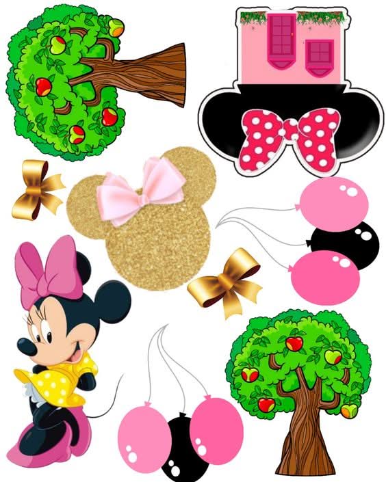 Imagine comestibila, Icing, topper , Minnie Mouse Imagini comestibile Nati Shop