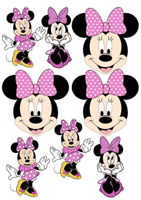 Imagine comestibila, Icing, topper - Minnie Mouse Imagini comestibile Nati Shop