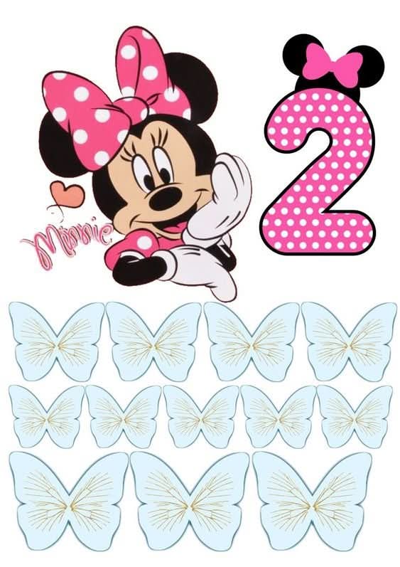 Imagine comestibila, Icing, topper - Minnie Mouse Imagini comestibile Nati Shop