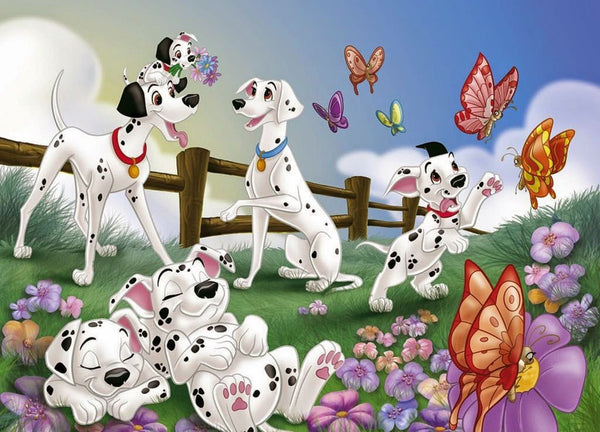 Imagine comestibila, vafa, format A4, 101 Dalmatieni Imagini comestibile Nati Shop