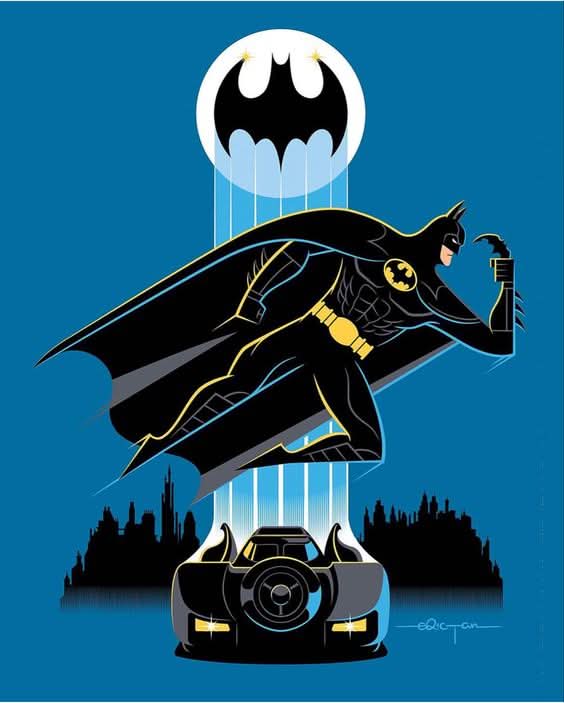 Imagine comestibila, vafa, format A4, Batman Imagini comestibile Nati Shop