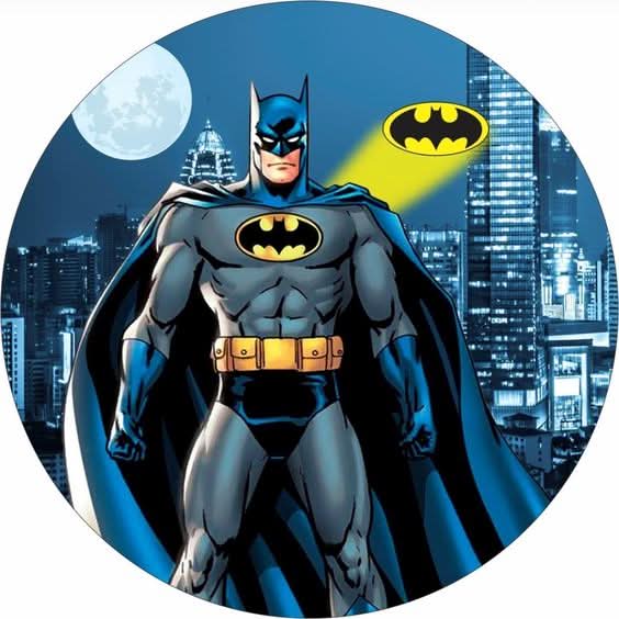 Imagine comestibila, vafa, format A4, Batman Imagini comestibile Nati Shop