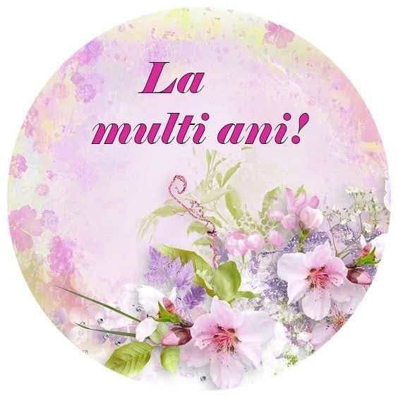 Imagine comestibila, vafa, format A4, flori Imagini comestibile Nati Shop