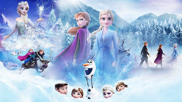 Imagine comestibila, vafa, format A4, Frozen 2 Imagini comestibile Nati Shop