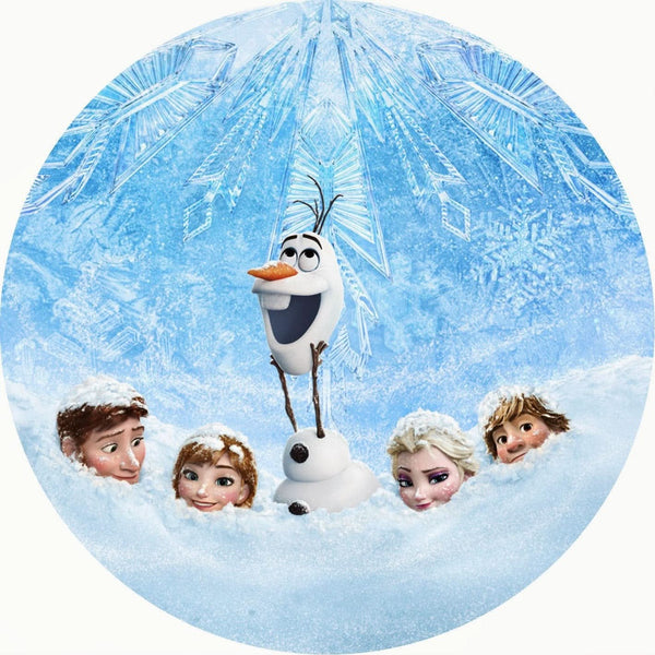 Imagine comestibila, vafa, format A4, Frozen Imagini comestibile Nati Shop