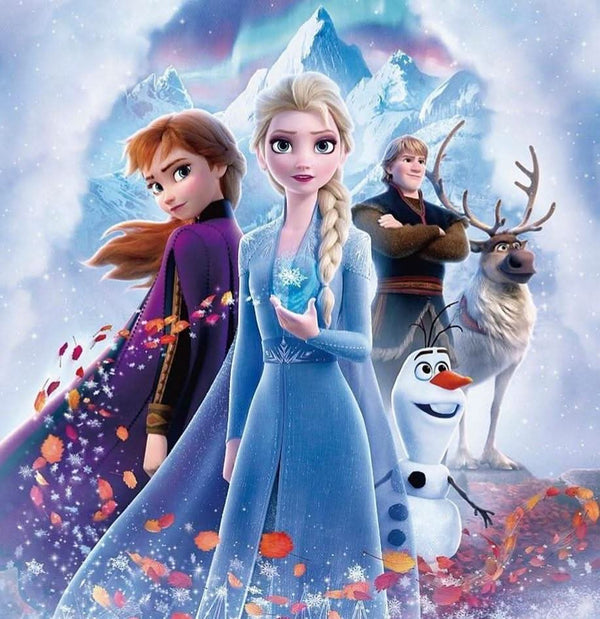 Imagine comestibila, vafa, format A4, Frozen Imagini comestibile Nati Shop