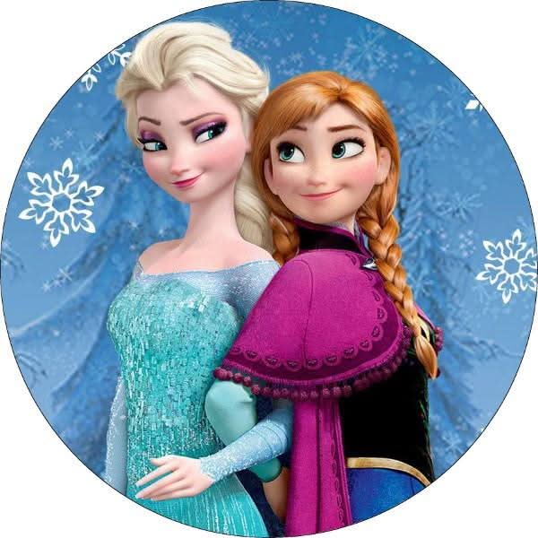 Imagine comestibila, vafa, format A4, Frozen Imagini comestibile Nati Shop