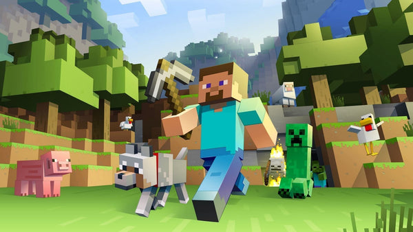 Imagine comestibila, vafa, format A4, Minecraft Imagini comestibile Nati Shop