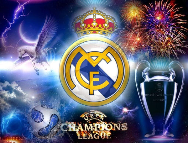 Imagine comestibila, vafa, format A4, Real Madrid Imagini comestibile Nati Shop
