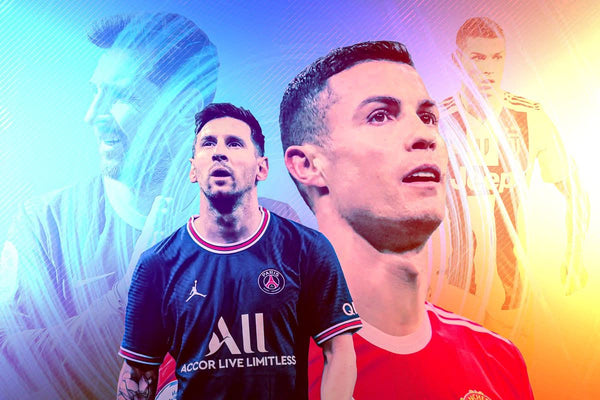 Imagine comestibila, vafa, format A4, Ronaldo & Messi Imagini comestibile Nati Shop