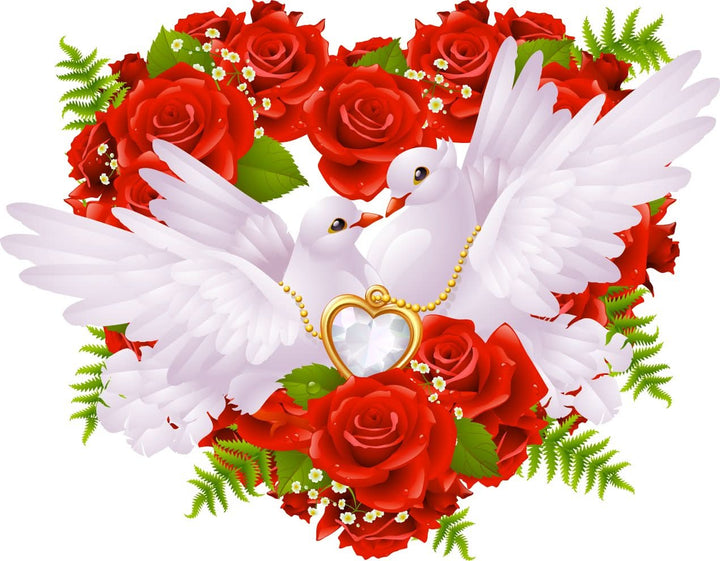 Imagine comestibila, vafa, format A4, Valentine's Day Imagini comestibile Nati Shop