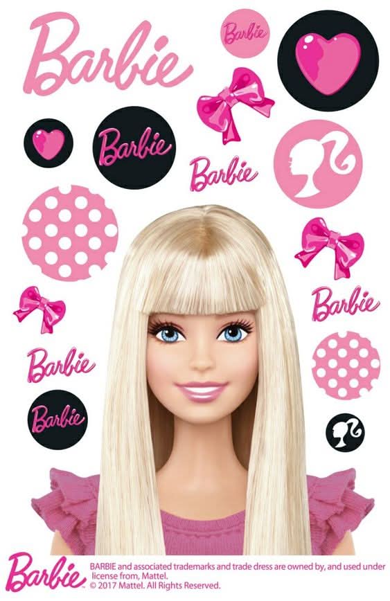 Imagine comestibila, vafa sau icing, format A4, Barbie Imagini comestibile Nati Shop